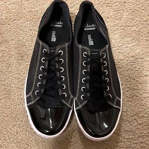 Clarks Black Sneakers
